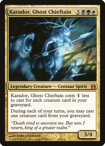 Karador, Ghost Chieftain, Commander 207