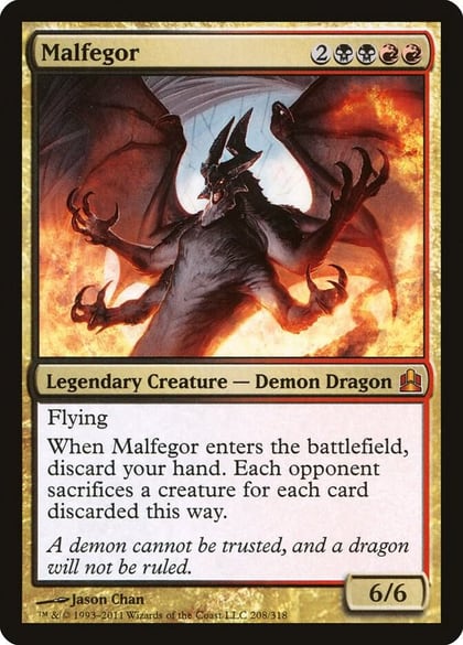 Malfegor, Commander 208