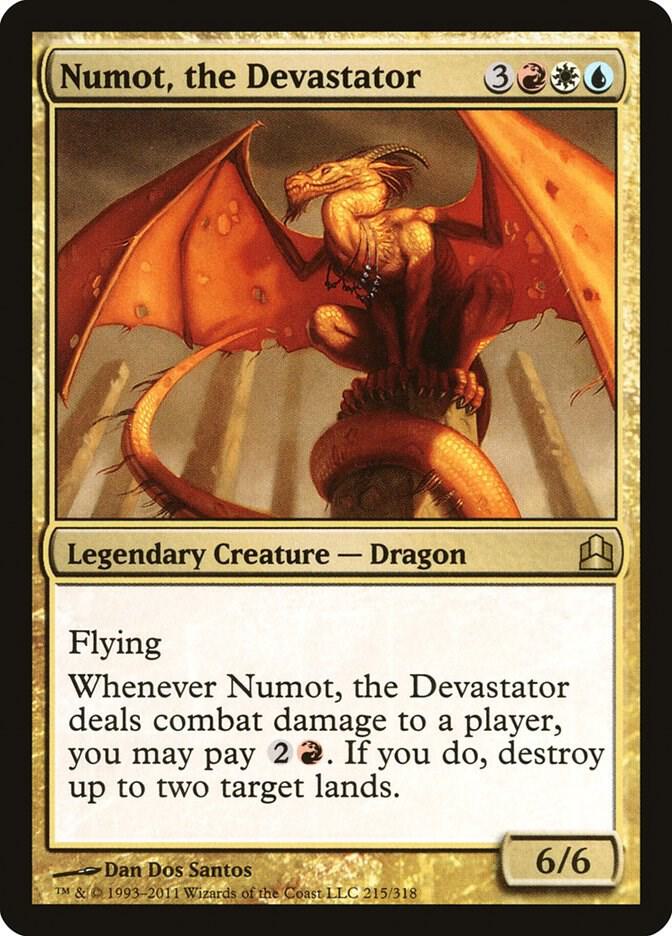 Numot, the Devastator, Commander 215