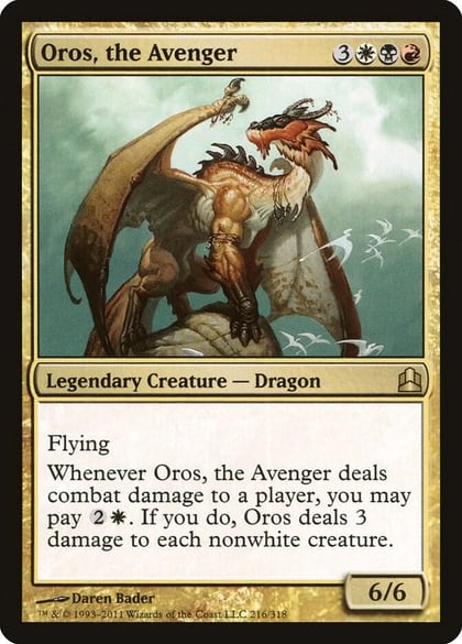 Oros, the Avenger, Commander 216