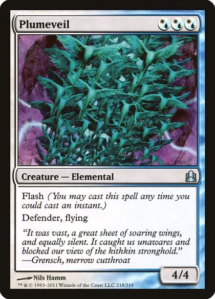 Plumeveil, Commander 218