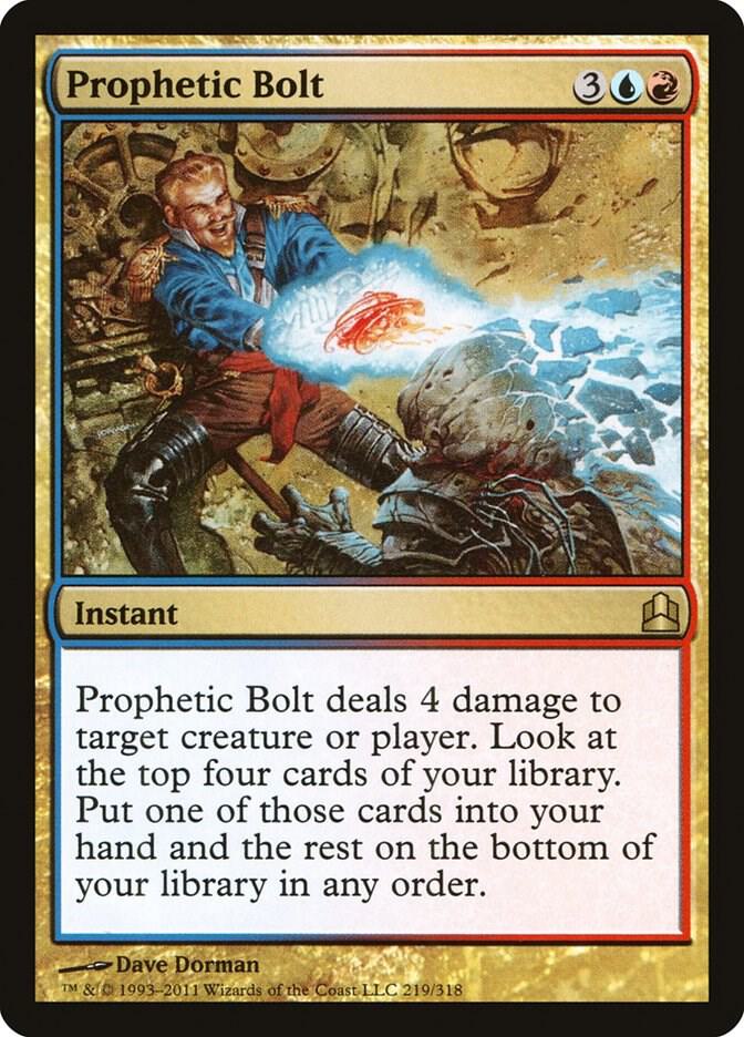 Prophetic Bolt, Commander 219