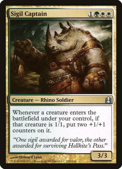 Sigil Captain, Commander 225