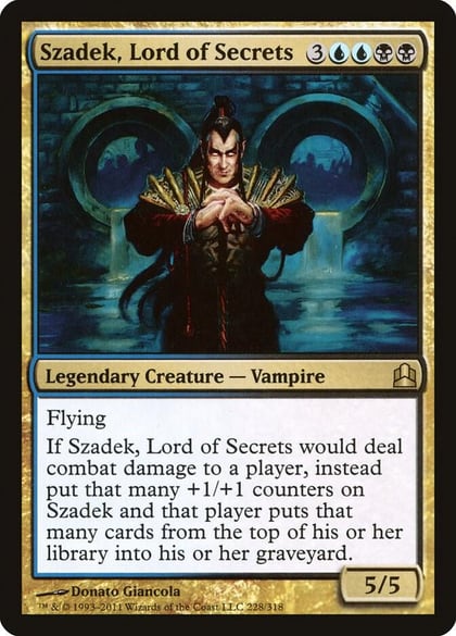 Szadek, Lord of Secrets, Commander 228