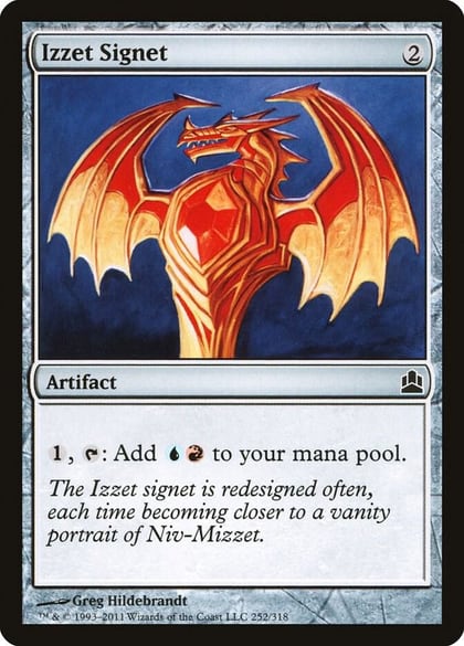 Izzet Signet, Commander 252