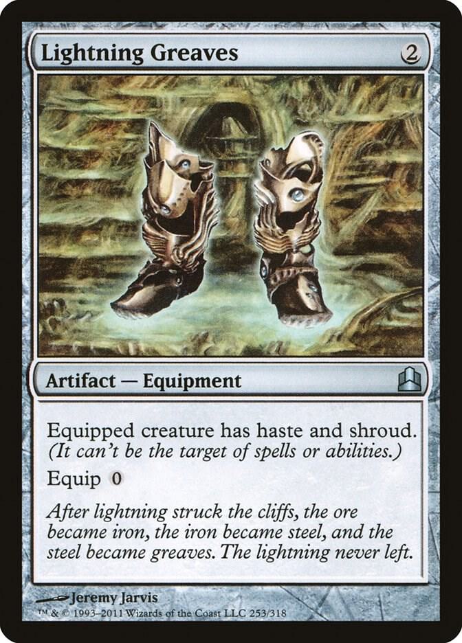 Lightning Greaves, Commander 253