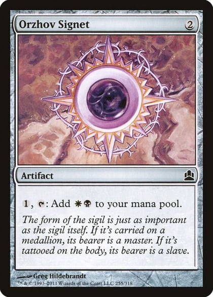 Orzhov Signet, Commander 255