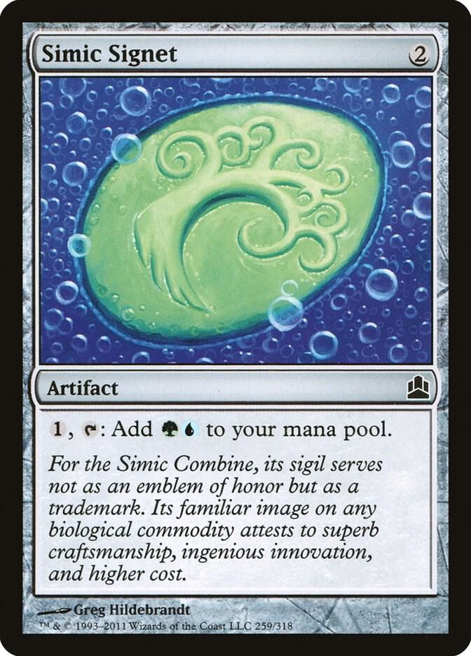 Simic Signet, Commander 259