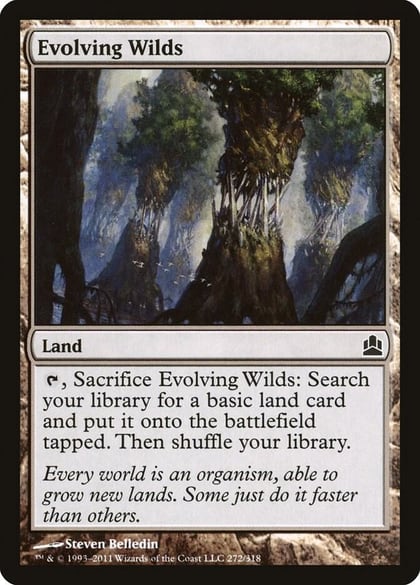Evolving Wilds, Commander 272