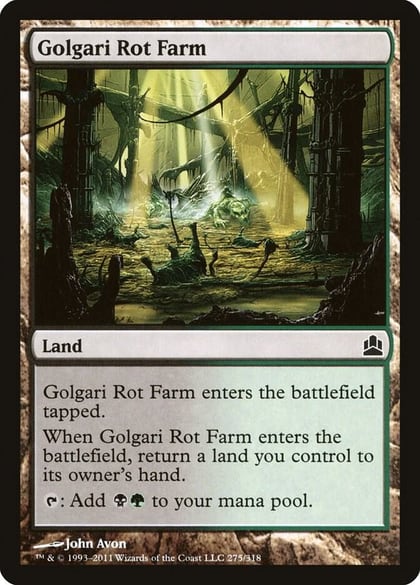 Golgari Rot Farm, Commander 275
