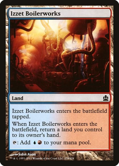 Izzet Boilerworks, Commander 278