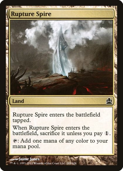 Rupture Spire, Commander 285