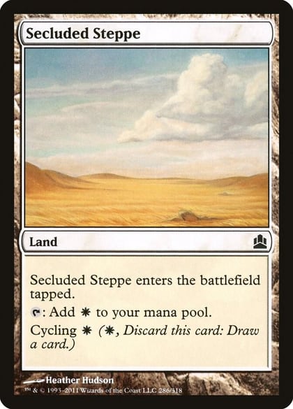 Secluded Steppe, Commander 286