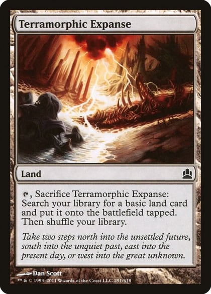 Terramorphic Expanse, Commander 291