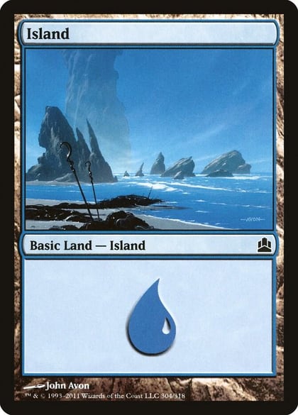 Island (304), Commander 304