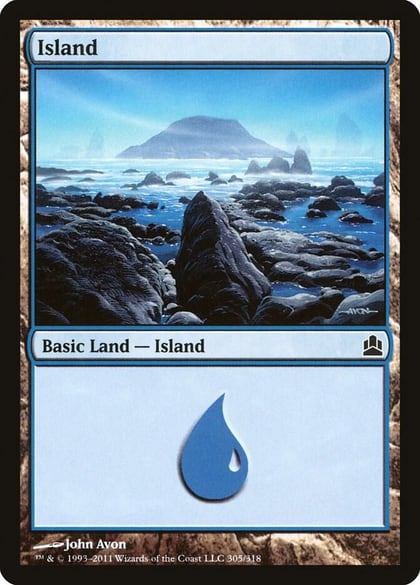 Island (305), Commander 305