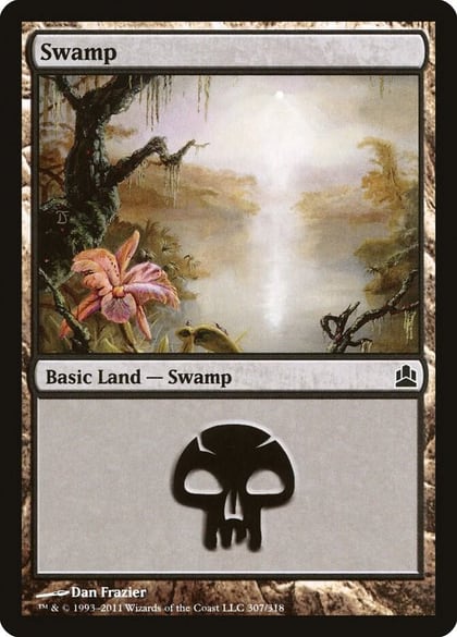 Swamp (307), Commander 307