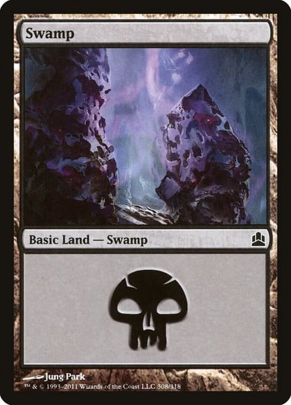 Swamp (308), Commander 308