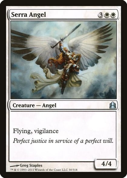 Serra Angel, Commander 30