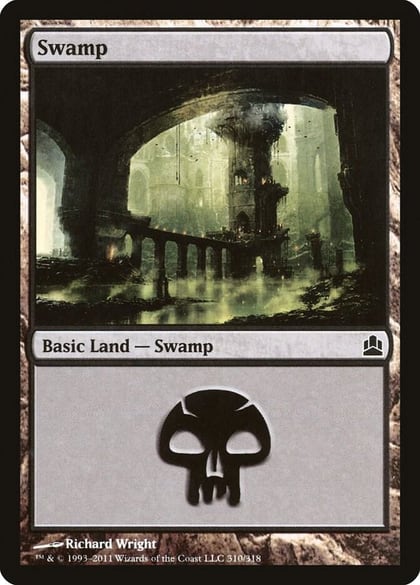 Swamp (310), Commander 310