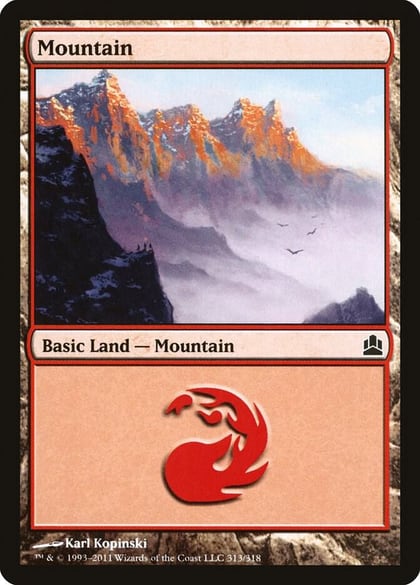 Mountain (313), Commander 313