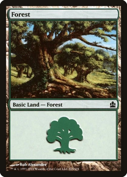 Forest (315), Commander 315