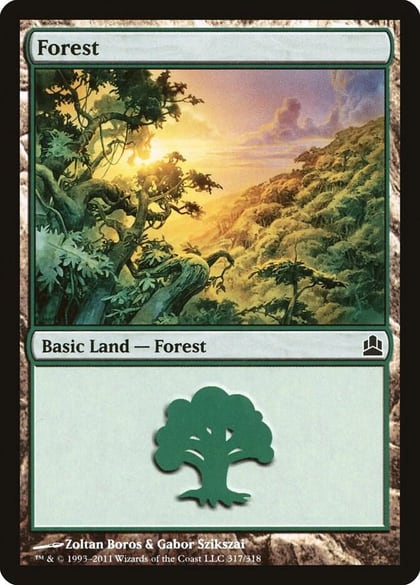 Forest (317), Commander 317