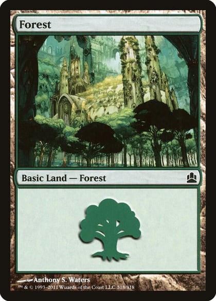Forest (318), Commander 318