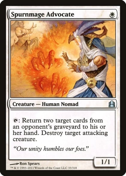 Spurnmage Advocate, Commander 33
