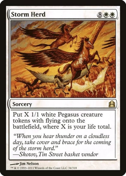 Storm Herd, Commander 34