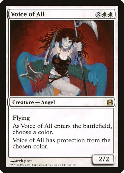 Voice of All, Commander 35