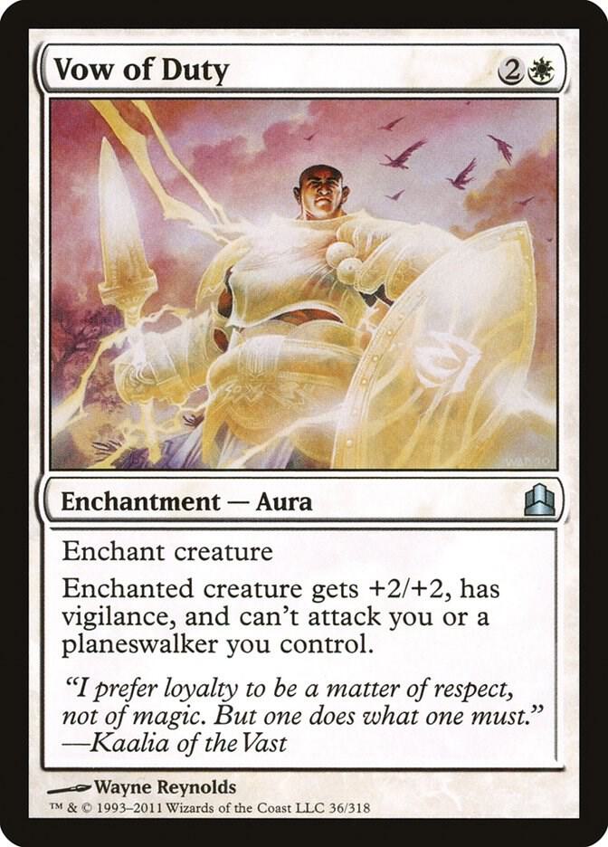 Vow of Duty, Commander 36