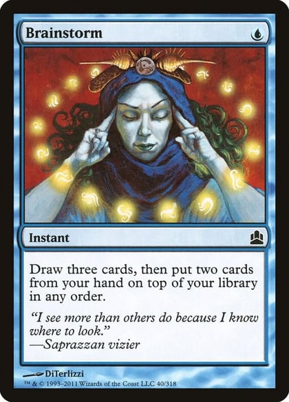 Brainstorm, Commander 40