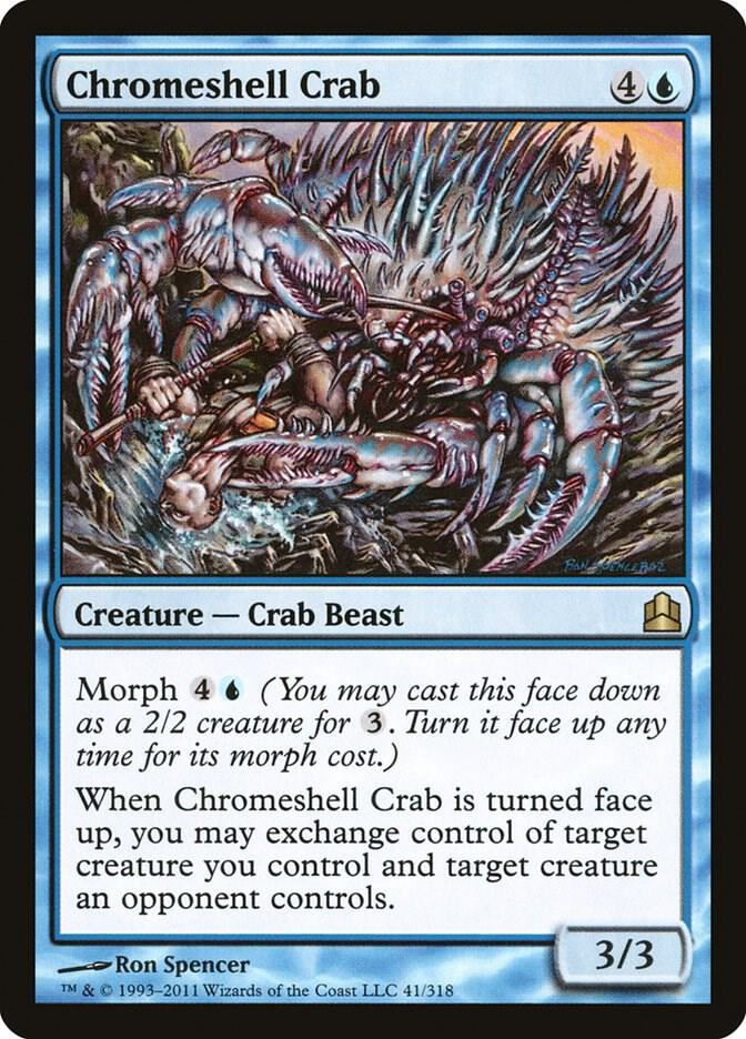 Chromeshell Crab, Commander 41