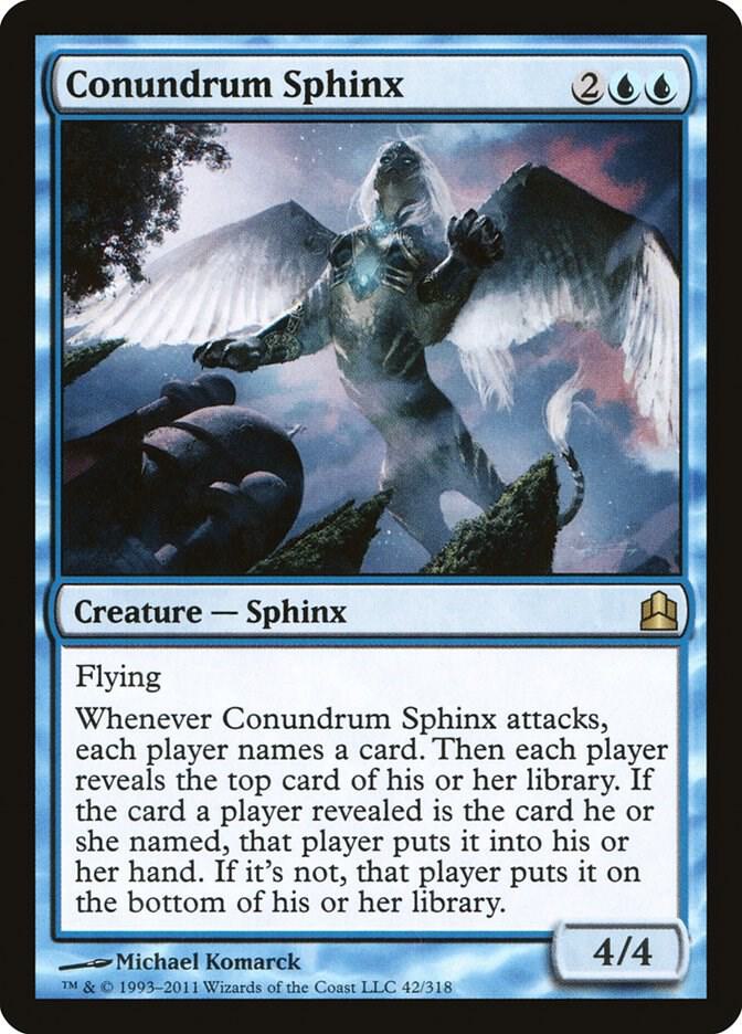 Conundrum Sphinx, Commander 42