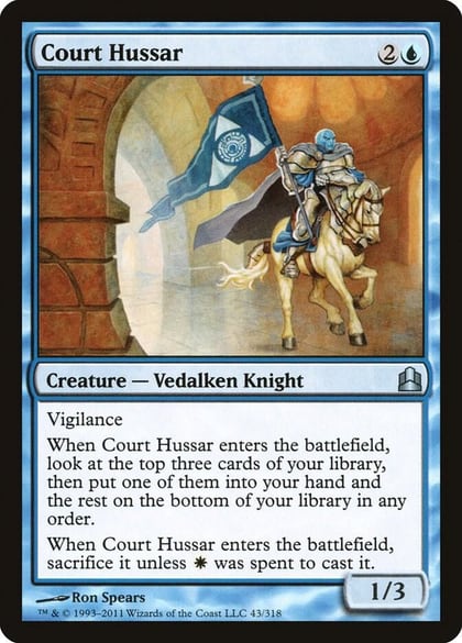Court Hussar, Commander 43