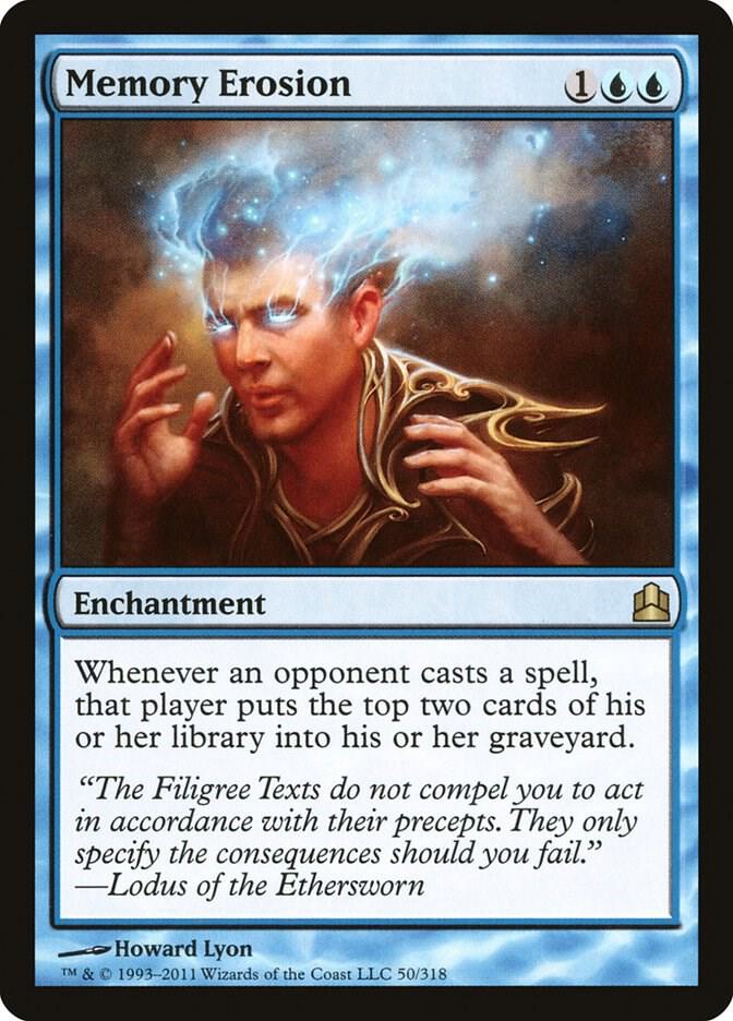 Memory Erosion, Commander 50
