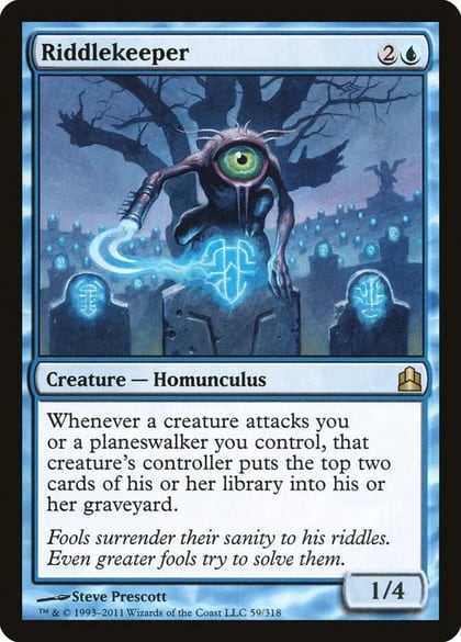 Riddlekeeper, Commander 59
