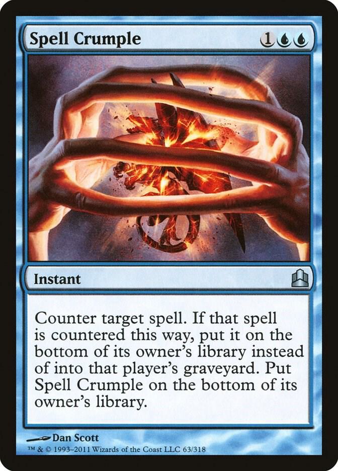 Spell Crumple, Commander 63