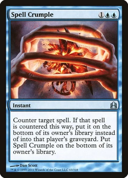 Spell Crumple, Commander 63