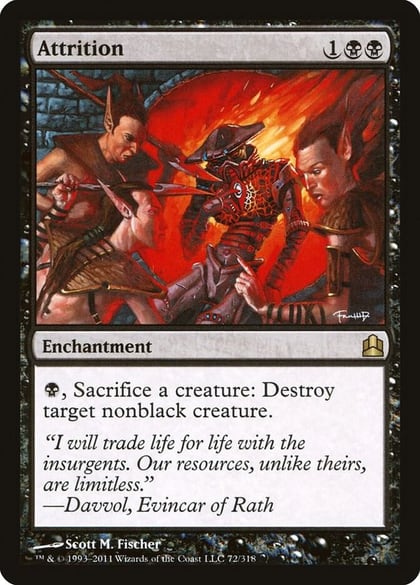 Attrition, Commander 72