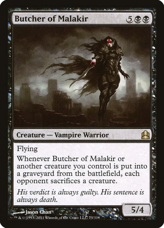 Butcher of Malakir, Commander 75