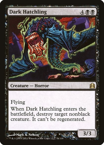 Dark Hatchling, Commander 76