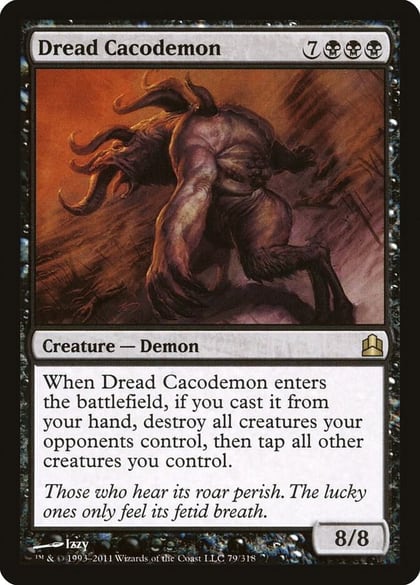 Dread Cacodemon, Commander 79