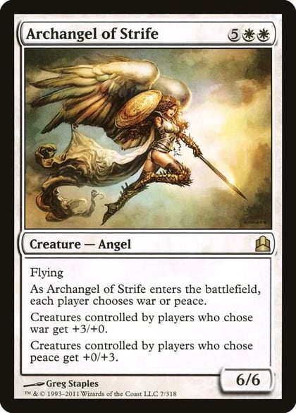 Archangel of Strife, Commander 7