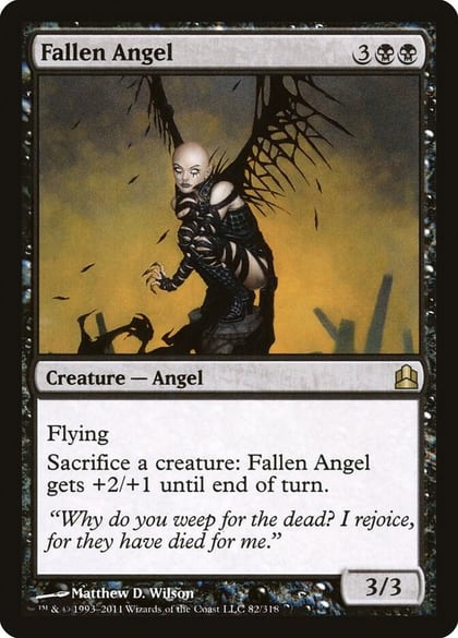Fallen Angel, Commander 82