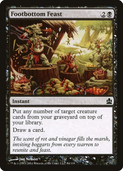Footbottom Feast, Commander 84