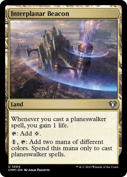 Interplanar Beacon, Commander Masters 1004