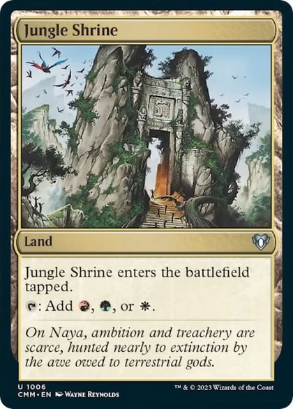 Jungle Shrine, Commander Masters 1006