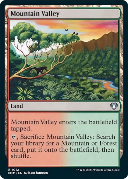 Mountain Valley, Commander Masters 1012